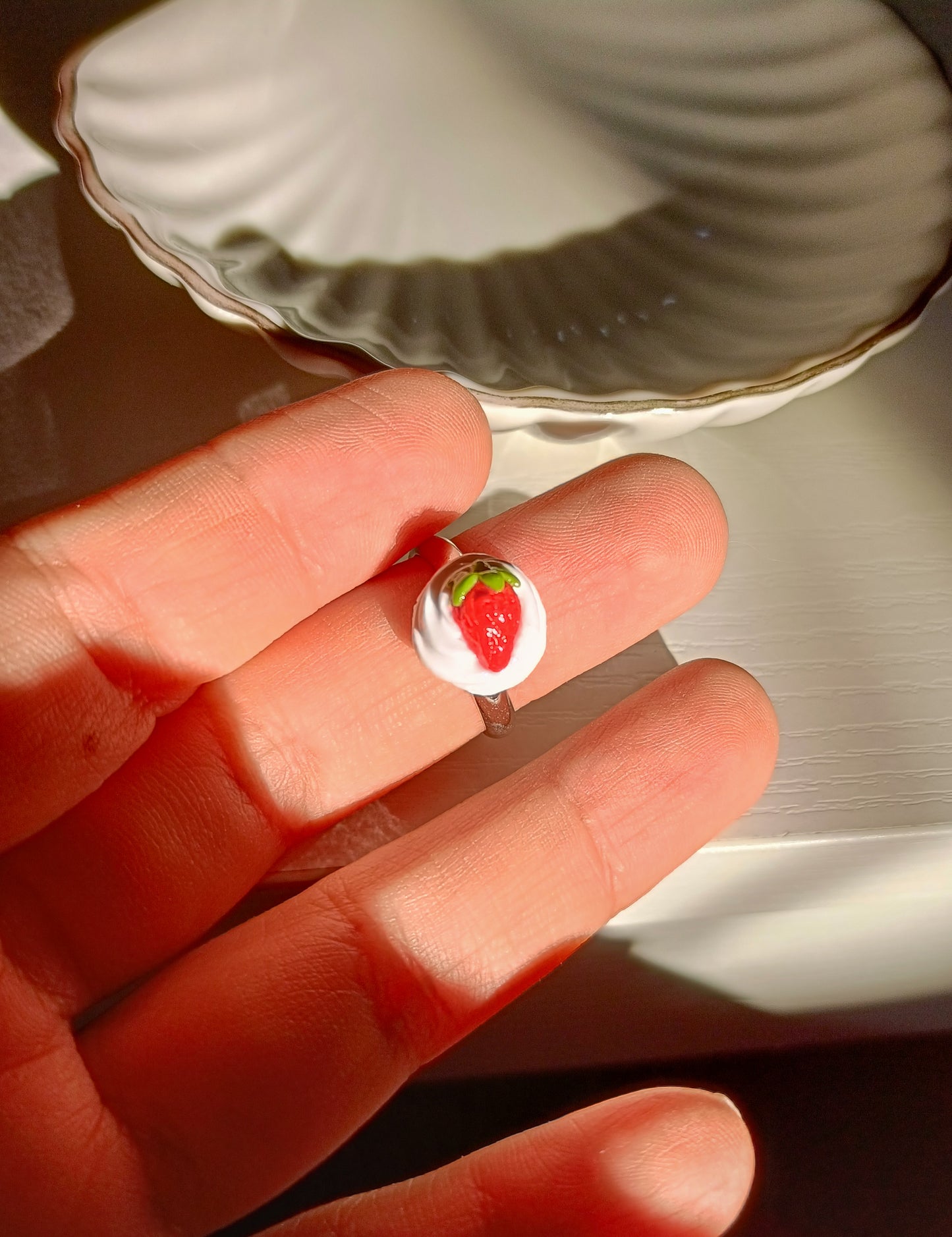 Anillo Strawberry Cream